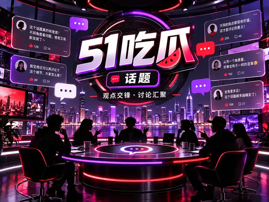 公共观察与社会讨论主题配图